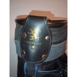 Slotline Golf Club Bag, 6 Slots,Padded Shoulder Strap, Vintage? Dark Teal, Green